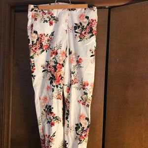 Tommy Hilfiger Radcliffe floral pants, with tag (at waist), lined, size 2